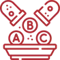 Vitamins A B C Icon